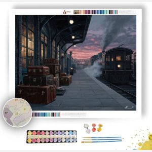 CLASSIC RAILWAY - Paint by Numbers Full Kit