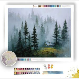 SILENT PINES - Paint by Numbers Full Kit