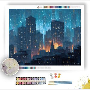 SPELLBOUND CITY - Paint by Numbers Full Kit