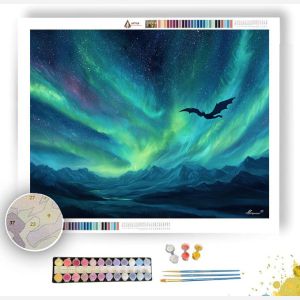 AURORA WISH DRAGON - Paint by Numbers Full Kit