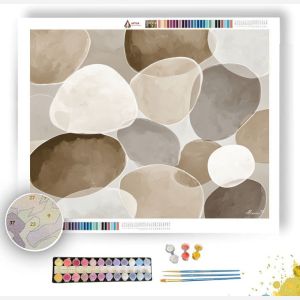 QUIET SHAPES - Paint by Numbers Full Kit