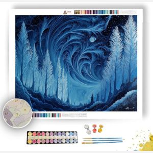 MIDNIGHT FROST - Paint by Numbers Full Kit