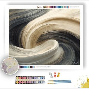 MODERN FLOW - Paint by Numbers Full Kit