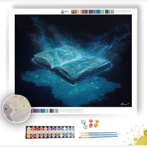 GALACTIC SPELLBOOK - Paint by Numbers Full Kit