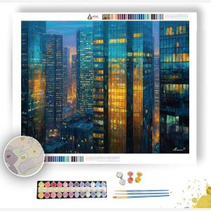 URBAN TWILIGHT - Paint by Numbers Full Kit