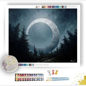 WITCHMARKED MOON - Paint by Numbers Full Kit
