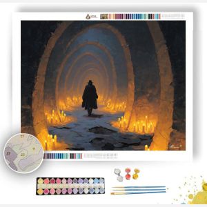 FORGOTTEN CATACOMBS - Paint by Numbers Full Kit