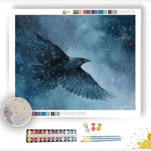 RAVEN OF ICE - Paint by Numbers Full Kit