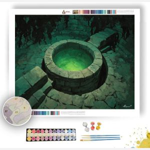 THE HAUNTING WELL - Paint by Numbers Full Kit