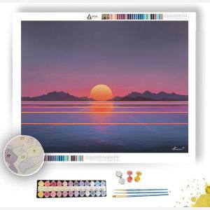 MODERN HORIZON - Paint by Numbers Full Kit