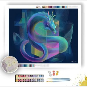 DIGITAL DRAGON - Paint by Numbers Full Kit