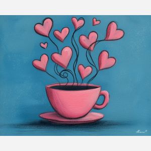 doodle coffee cup, heart steam sketch, simple cup illustration, cozy doodle art, minimal line coffee design, cute cafe doodle