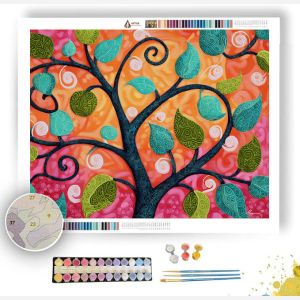DOODLE TREE OF LIFE - Paint by Numbers Full Kit