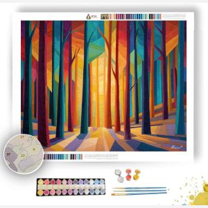 COLOR BEAM LANDSCAPE - Paint by Numbers Full Kit