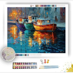 HARBOR OF BRIGHT MORNINGS - Paint by Numbers Full Kit