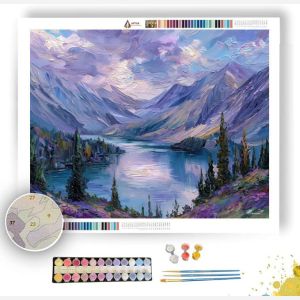 WIND OVER SILVER LAKE - Paint by Numbers Full Kit