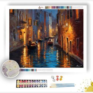 VENETIAN WATER GLOW - Paint by Numbers Full Kit