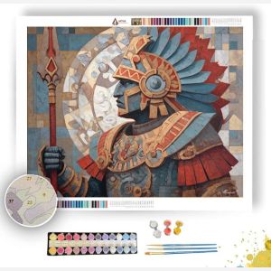 SUNSTONE WARRIOR - Paint by Numbers Full Kit