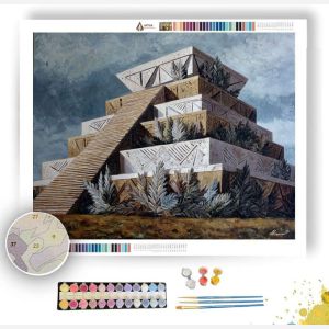 FEATHERED PYRAMID - Paint by Numbers Full Kit
