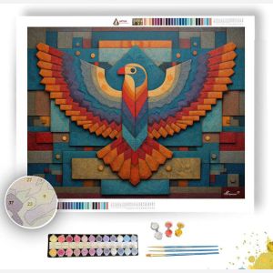 EAGLE OF THE FOUR WINDS - Paint by Numbers Full Kit