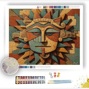 STONE MASK OF DAWN - Paint by Numbers Full Kit