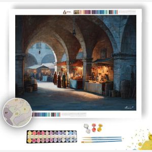 BAROQUE MARKETPLACE - Paint by Numbers Full Kit