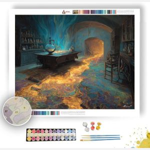 THE ALCHEMISTS FIRE - Paint by Numbers Full Kit