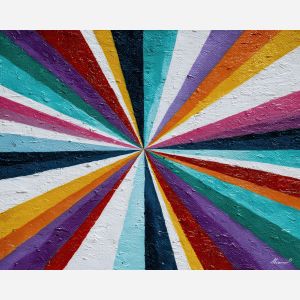 pop star, striped background, bold graphic lines, flat bright palettes, retro pop shapes, comic feel stripes, outlined star symbol, vintage style colors