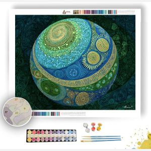 ZEN ORB PATTERNS - Paint by Numbers Full Kit