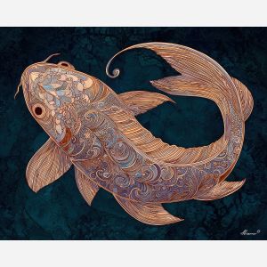 pattern fish, zentangle creature, stylized fish shape, decorative lines, repeating textures, aquatic zentangle, organic line art, fish silhouette pattern