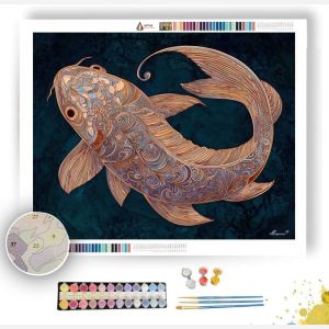 ZEN FISH FLOW - Paint by Numbers Full Kit
