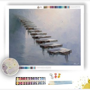 FLOATING STAIR VEIL - Paint by Numbers Full Kit