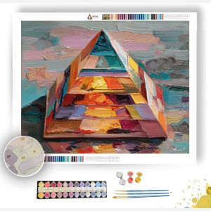 INSIDE OUT PYRAMID - Paint by Numbers Full Kit