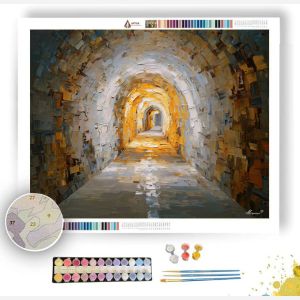 BENT CORRIDOR HALO - Paint by Numbers Full Kit