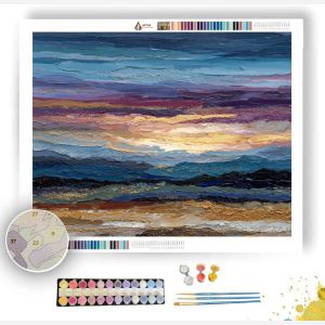 DUPLICATED HORIZON SPLIT - Paint by Numbers Full Kit