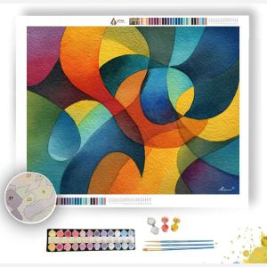 FLUID FORMS - Paint by Numbers Full Kit