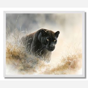 LUMINOUS PANTHER - FRAMED