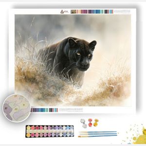LUMINOUS PANTHER - Paint by Numbers Full Kit