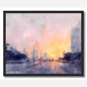 DREAMLIKE BOULEVARD - FRAMED