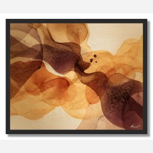 AMBER ECHOES - FRAMED