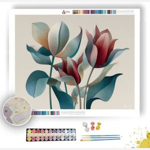 BLOSSOMING TULIP - Paint by Numbers Full Kit