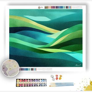 EMERALD LAYERS - Paint by Numbers Full Kit