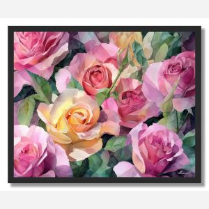 LUSH ROSE - FRAMED