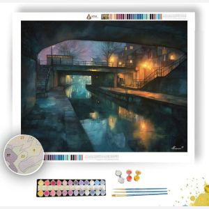 NOCTURNAL CANAL - Paint by Numbers Full Kit