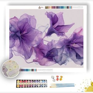 SILKEN VIOLET - Paint by Numbers Full Kit