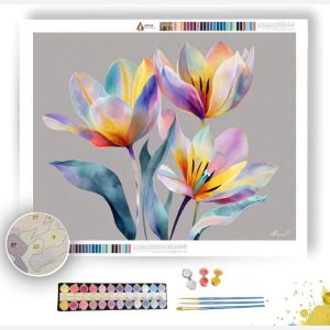 PASTEL TULIP - Paint by Numbers Full Kit