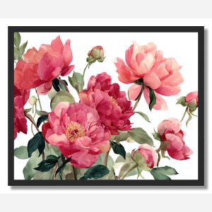FRAGRANT PEONY - FRAMED