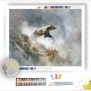 SOARING BEAR - Paint by Numbers Full Kit