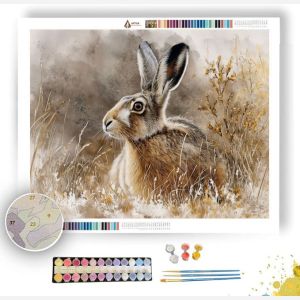 VELVET HARE - Paint by Numbers Full Kit