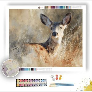 SILENT DEER - Paint by Numbers Full Kit